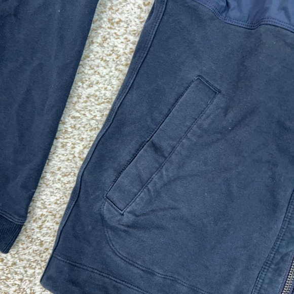 Lululemon Jacket Men Small Blue Hooded Full Zip Dispatch Hoodie Athletic Running - Picture 3 of 9